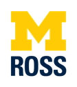 Michigan Ross logo